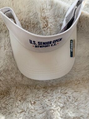 Ahead White U.S. Senior Open Newport C.C. Golf Visor